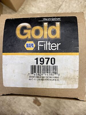 #ad NEW NAPA GOLD 1970 OIL FILTER WIX 51970 New Old stock