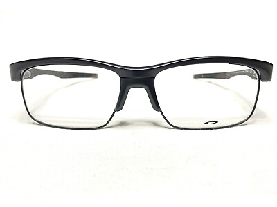 #ad NEW Oakley Crosslink Float OX3220 0156 Mens Satin Black Eyeglasses Frames 56 17