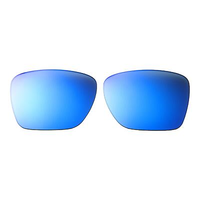 #ad Walleva Ice Blue Polarized Replacement Lenses For Maui Jim Cruzem Sunglasses $24.99