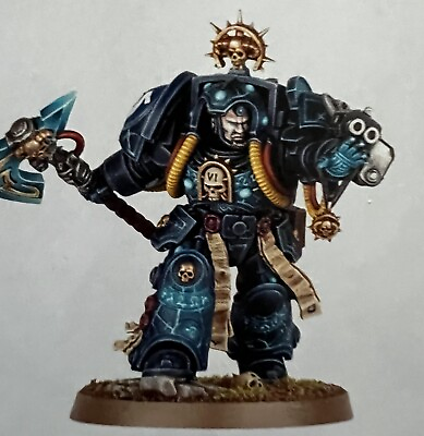 #ad Warhammer 40000 Leviathan Space Marine Librarian in Terminator Armour 40k NoS