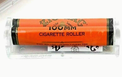 #ad Zig Zag 100mm Roller Machine King Size Rolling Papers Orange FREE USA Shipping $5.69