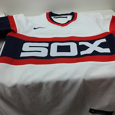 #ad 2020 Chicago White Sox Nike Alternate Replica Team Jersey S Small