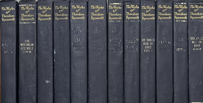 #ad The Works of Theodore Rooseveltquot; P.F. Collier amp; Son.12 Volume Executive Edition