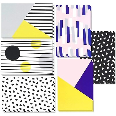 #ad 144 Pack All Occasion Greeting Cards w Envelopes 6 Colorful Modern Design 4quot;x6quot;