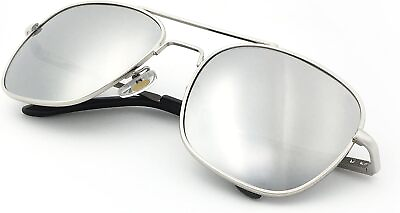 #ad JS Premium Military Style Classic Aviator Sunglasses Polarized 100% UV protec