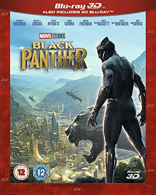 #ad Black Panther 3D Blu Ray 2018 Region Free CD VWVG The Fast Free