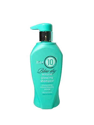 #ad Its A 10 Blow Dry Miracle Glossing Glaze Shampoo 10 fl oz New