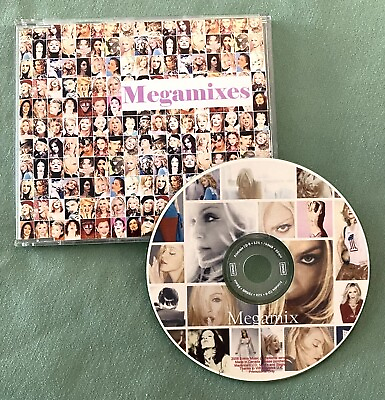 #ad Madonna **CANADA PROMO CD** Megamixes