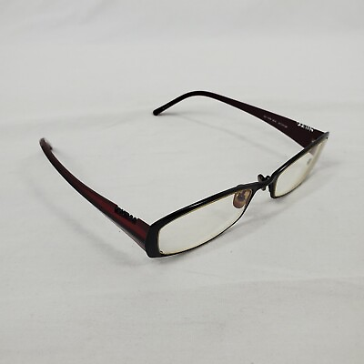 #ad Guess GU 1570 Rx Eyeglass Full Rim Oval Frames Black Red 53 17 140