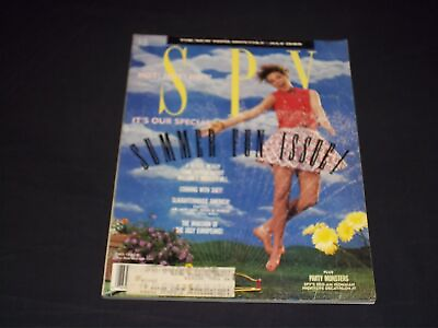 #ad 1989 JULY SPY MAGAZINE SUMMER FUN ISSUE EMILY LLOYD COVER L 1922