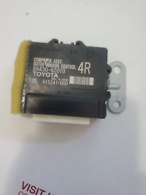 #ad TOYOTA MIRAI FRONT RIGHT SIDE OUTER MIRROR CONTROL MODULE UNIT OEM 2016 2020🔵