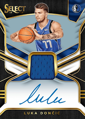 #ad 2018 Panini Select Rookie Patch Autograph RARE LUKA DONCIC RC RPA Digital Card