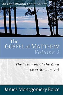#ad THE GOSPEL OF MATTHEW: THE TRIUMPH OF THE KING MATTHEW By James NEW