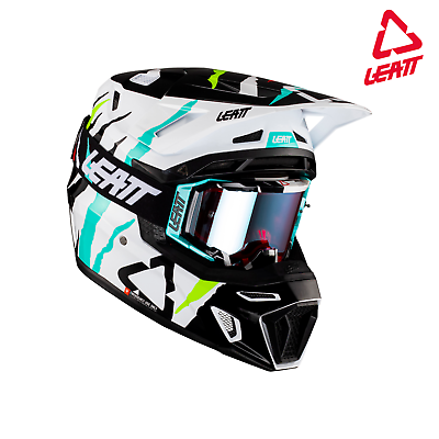 #ad Leatt Helmet Kit Moto 8.5 V23 Tiger #Xl 61 62Cm 1023010304