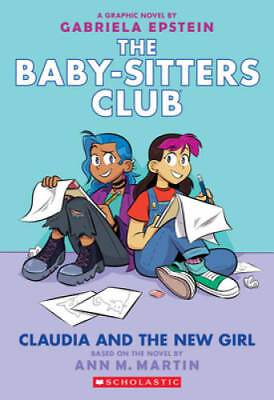 #ad Claudia and the New Girl The Baby sitters Club Graphic Novel #9 9 Th GOOD