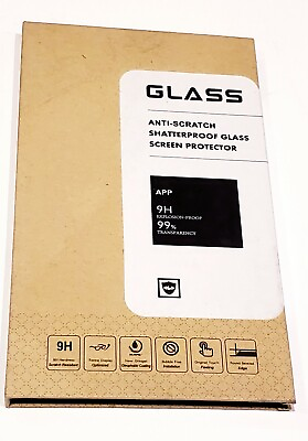 #ad 9H HD Tempered Glass Screen Protector for Samsung Galaxy S8 Clear. 2 Pack