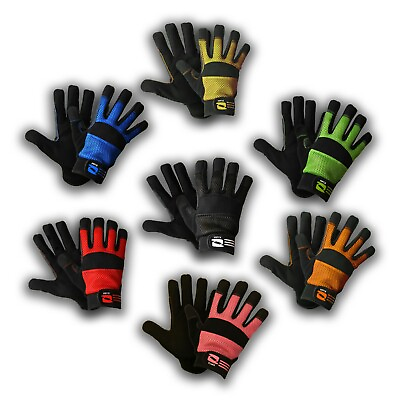 #ad Mechanics Work Gloves Washable Safety Protection Construction Gardening DIY Air