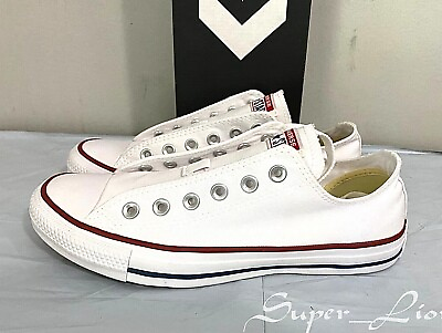 #ad NEW Converse Unisex CTAS OX Casual Sneaker Shoes M 7 W 9 WHITE