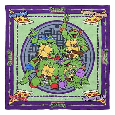 #ad Bandana Turtles Handkerchief Scarf Lunch Wrap Placemat TMNT