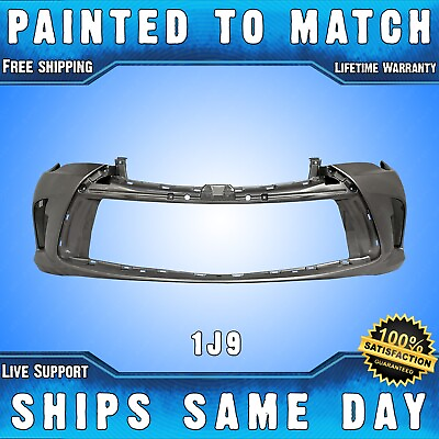 #ad NEW Painted *1J9 Celestial Silver* Front Bumper Cover for 2015 2017 Toyota Camry