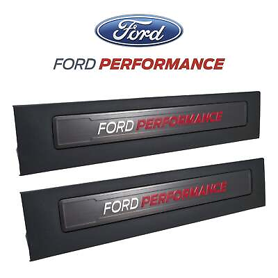 #ad 2015 2023 F150 SuperCrew Ford M 1613208 F15A Bottom Door Step Sill Plates Pair