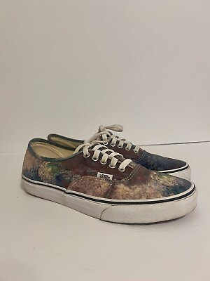#ad Vans x MOMA Claude Monet’s “Water Lilies” Authentic US 10.5 Womens and 9 Mens