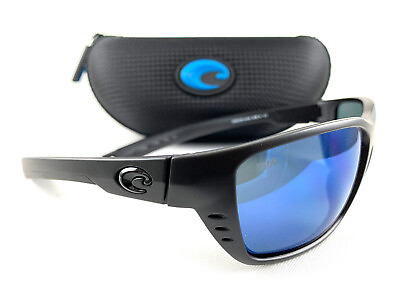 #ad COSTA DEL MAR Sunglasses Whitetip 580P Blackout Blue Mirror Polarized Brand New