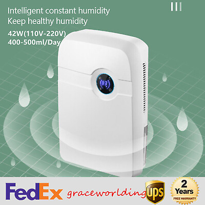 #ad Mini Dehumidifier with Drain Hose 2.5L Water Tank for Bedroom Caravan RV $51.30