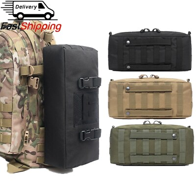 #ad Tactical Molle Multi Purpose Large Capacity Waist Pack Hunting Pouch Hiking Bag