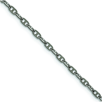 #ad Chisel Stainless Steel Polished 2.75mm Anchor Chain Necklace or Bracelet SRN1879