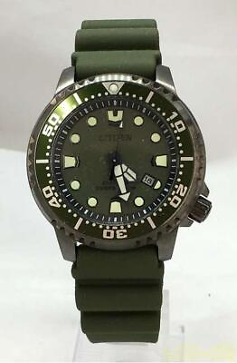 #ad CITIZEN Used Watch PRO MASTER Diver s Watch Marine Series Model No. BN0157