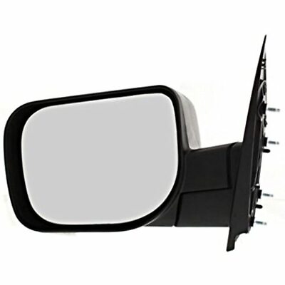 #ad Fits 04 10 QX56 Left Driver Manual Mirror Textured Black