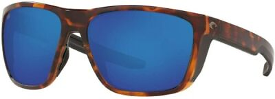 #ad Costa Del Mar Matte Tortoise Blue Mirror Sunglasses 06S9002 900229 FRG191