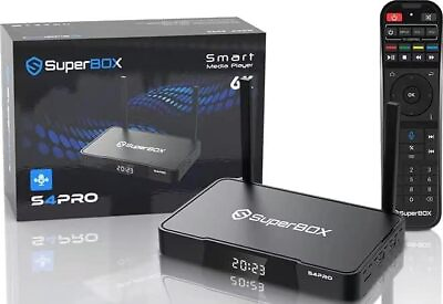 #ad SUPERBOX S4 PRO WITH VOICE COMMAND SEND BEST REASONABLE OFFER