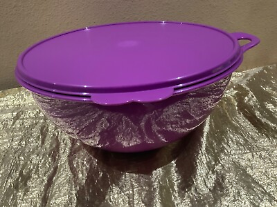 #ad New Tupperware Thats A Bowl 32 cups in Purple Color 7.8L Beautiful amp; Bright