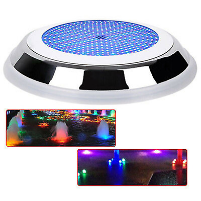 #ad RGB LED Swimming Pool Light Spa Light Stainless Resin filled Underwater Lamp