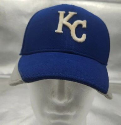#ad Kansas City Royals Baseball MLB New Era 39Thirty Hat Cap L XL Official Batting