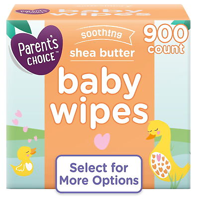 #ad Parent#x27;s Choice Shea Butter Baby Wipes 900 Count