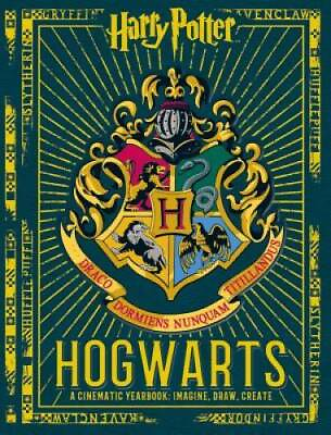 #ad Hogwarts: A Cinematic Yearbook Harry Potter Hardcover By Scholastic GOOD