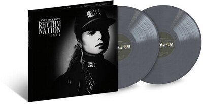 #ad Janet Jackson Rhythm Nation 1814 New Vinyl LP Colored Vinyl Silver