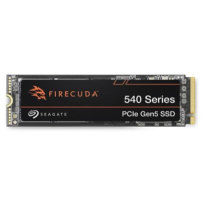 #ad Seagate FireCuda 540 2TB NVMe PCIe Gen5 x4 M.2 SSD Internal SSD with Heatsink