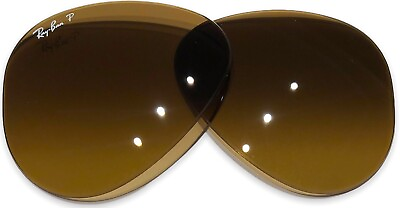 #ad Ray Ban RB3025 RB3138 RB3689 RB3479 Polarized Brown Grad Replacement Lenses 55mm