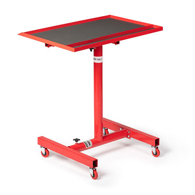 #ad Titan Attachments Adjustable Rolling Workshop Table 200 LB Capacity