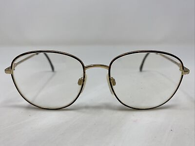 #ad Luxottica Italy BOSTON TORTOISE 53 17 135 Gold Full Rim Eyeglasses Frame 191