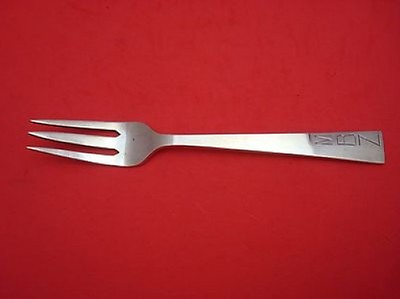 #ad Pattern 16 by Dirk Van Erp Sterling Silver Dinner Fork 3 tine Large 8 1 8quot;