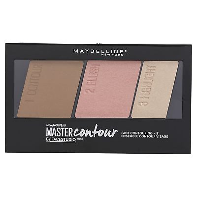 #ad Light to Medium Contour Kit with Bronzer Blush and Highlighter