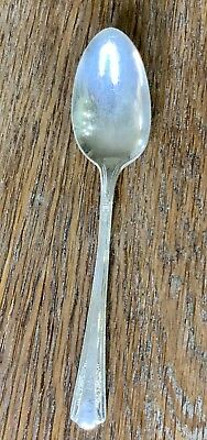 #ad Monroe Silver Co. 7” Vintage Antique Spoon
