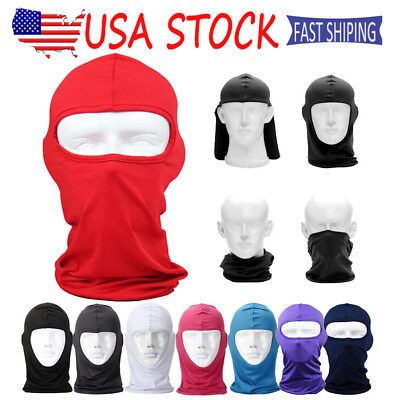 #ad Balaclava Face Mask UV Protection Sun Hood Cover Sport Neck Gaiter for Sport