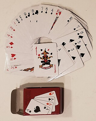 #ad Mini Playing Cards Deck Including Jokers for Poker in Original Box Made In China