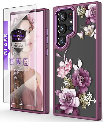 #ad Funda Para Samsung Galaxy S24 Ultra Case with Screen Protector Para Girls Women